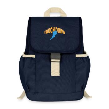 TOUCH DOWN - Kids’ Recycled Backpack - navy - Front