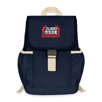 Judo Arts martiaux - Sac à dos enfant recyclé - bleu marine - Devant