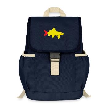 Epalzeorhynchos bicolor red and yellow - Kids’ Recycled Backpack - navy - Front