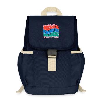 Nie genug Pflanzen - Kinder Recycelter Rucksack - Navy - Vorne