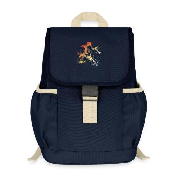 Breakdancer Vintage Look - Kinder Recycelter Rucksack - Navy - Vorne