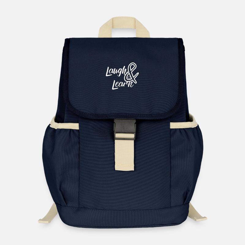 Laugh and Learn - Kinder Recycelter Rucksack - Navy