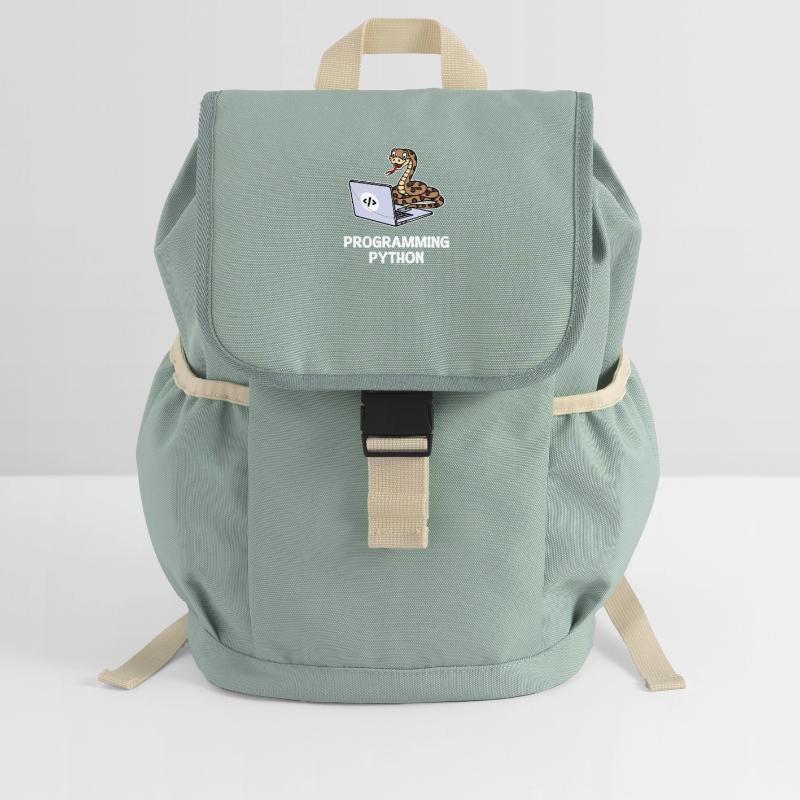 Scripting Programmer Computer Debug Developer Kids’ Recycled Backpack