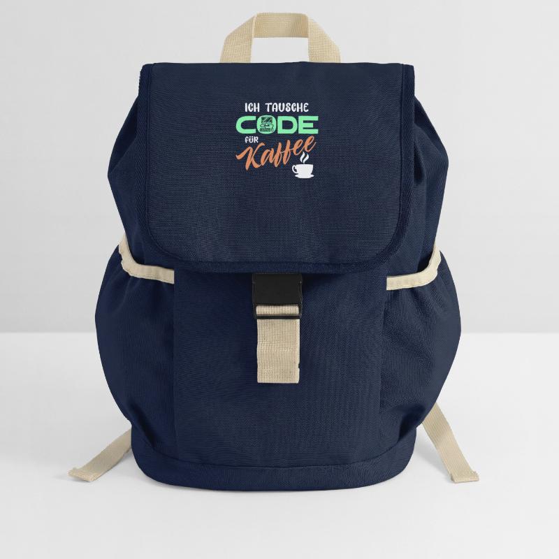 Code Developer Statement Programmer Computer Kids’ Recycled Backpack