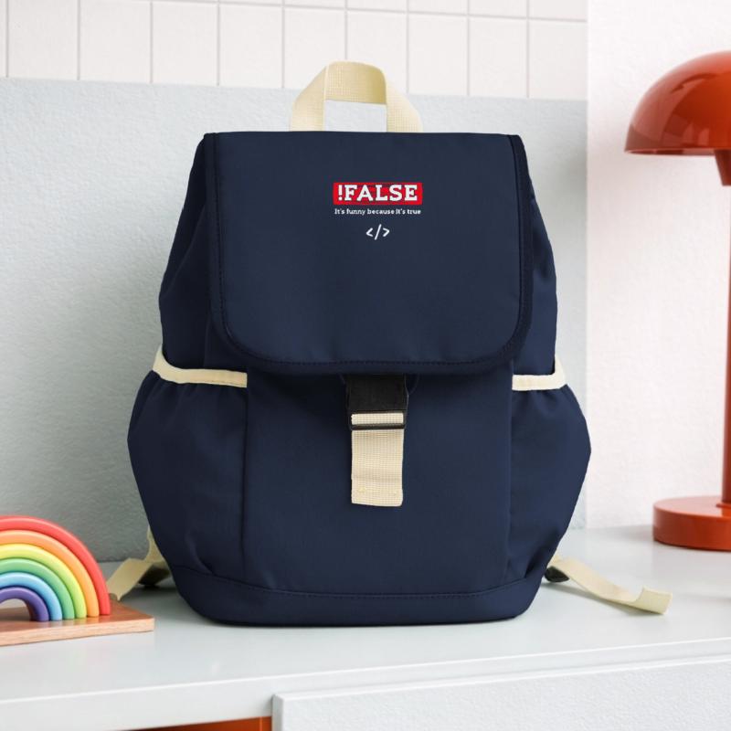 Debug Scripting Statement Developer Code Nerd Kids’ Recycled Backpack