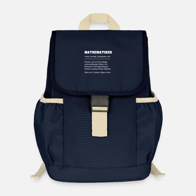 Mathematiker Definition - Kinder Recycelter Rucksack - Navy