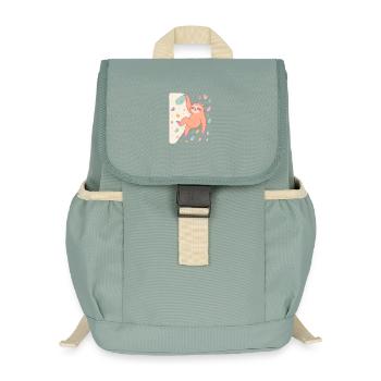 Boulder-Faultier für Frauen und Kletterfans - Kinder Recycelter Rucksack - Nebelgrün - Vorne