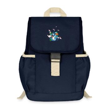 Wonderful fantasy flying animal. - Kids’ Recycled Backpack - navy - Front