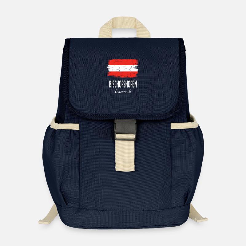 Bischofshofen - Kids’ Recycled Backpack - navy