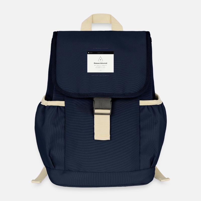 MENSCH ENTDECKT - Kinder Recycelter Rucksack - Navy