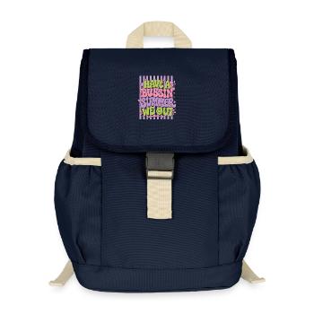 Haben Sie einen Bussin Summer Retro | Teen Holiday Style - Kinder Recycelter Rucksack - Navy - Vorne