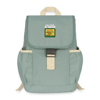 NURSE MODE ACTIVATED - NURSE GIFT - Kids’ Recycled Backpack - stonewash green - Front