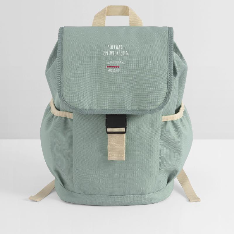 Software Developer Computer Science Studies Profession Kids’ Recycled Backpack