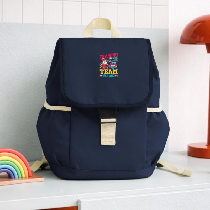 Wee Woo Squad Fire Tiny Firefighter Kids’ Recycled Backpack