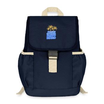 Holiday region Praslin - Kids’ Recycled Backpack - navy - Front