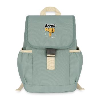  Ähren Mann Lustiger Weizen Spruch Für Bauern - Kinder Recycelter Rucksack - Nebelgrün - Vorne