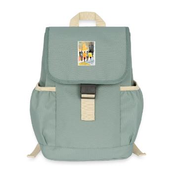 People Fashion - Kids’ Recycled Backpack - stonewash green - Front
