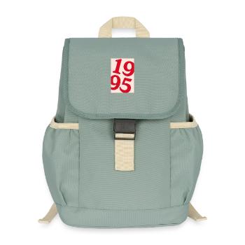 Poster 1995 - Kinder Recycelter Rucksack - Nebelgrün - Vorne
