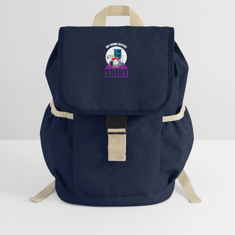 Night Shift Coder Programmer Desk Graphic Kids’ Recycled Backpack