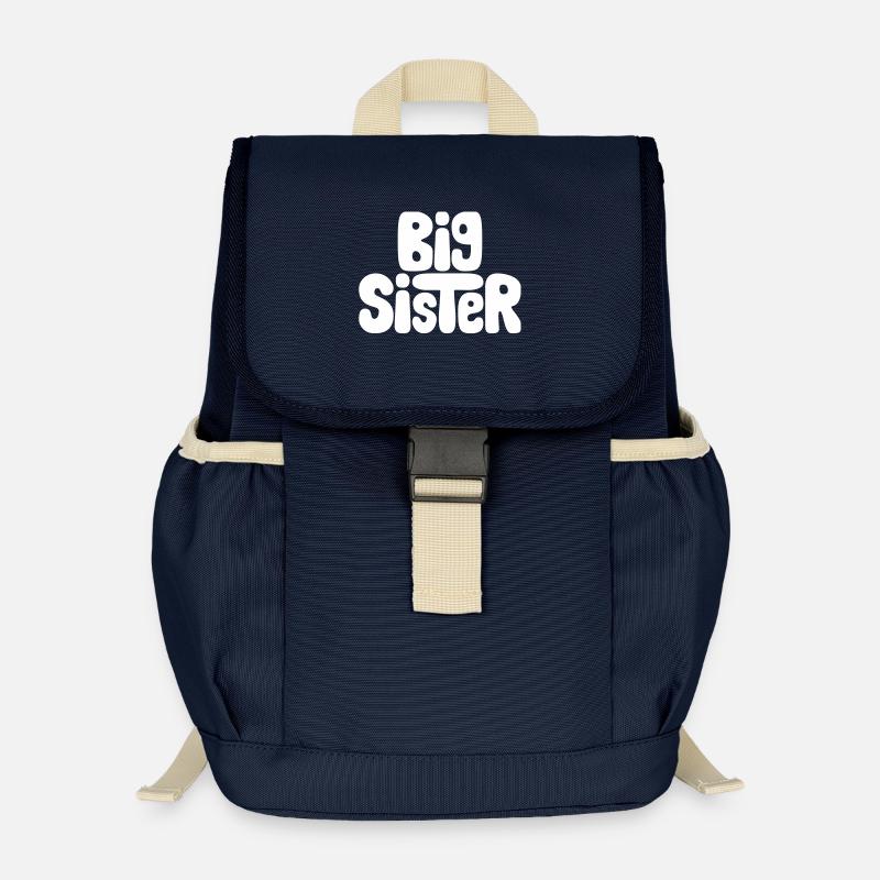 Big Sister - Kinder Recycelter Rucksack - Navy