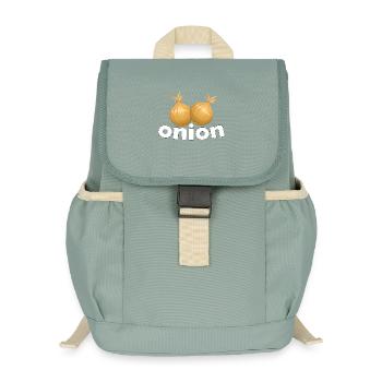 OIGNON - Sac à dos enfant recyclé - vert lichen - Devant