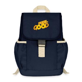 Feel Good - Kids’ Recycled Backpack - navy - Front