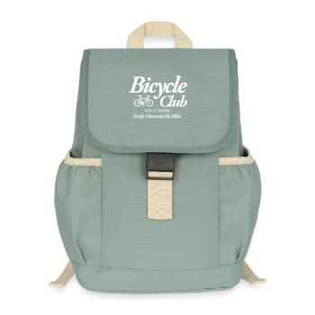 Bicycle Club - Kinder Recycelter Rucksack - Nebelgrün - Vorne