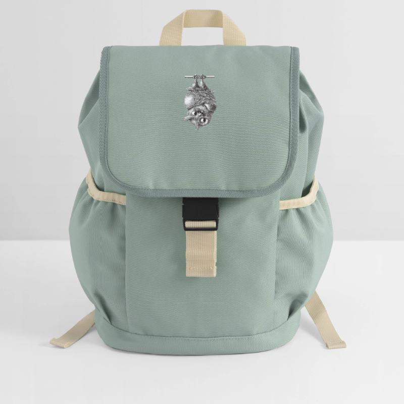 Vampir Eule - Dracula Eule Kinder Recycelter Rucksack