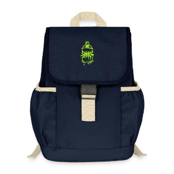 Sehks Grüne Flasche - Kinder Recycelter Rucksack - Navy - Vorne