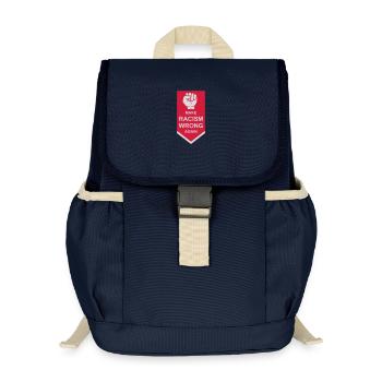 Rendre le racisme répréhensible - Sac à dos enfant recyclé - bleu marine - Devant