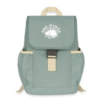 SEI FREUNDLICH - Kinder Recycelter Rucksack - Nebelgrün - Vorne