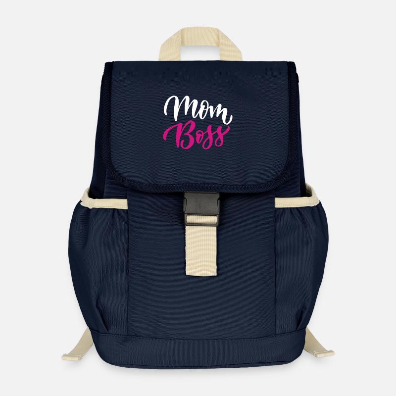 Mama Boss - Kinder Recycelter Rucksack - Navy
