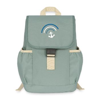 Anker Norddeutschland Seemann Matrose Kapitän - Kinder Recycelter Rucksack - Nebelgrün - Vorne