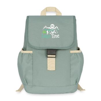 See Camping Zelten - Kinder Recycelter Rucksack - Nebelgrün - Vorne