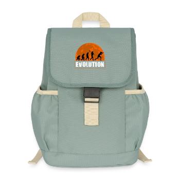 Évolution du tennis de table et du ping-pong - Sac à dos enfant recyclé - vert lichen - Devant