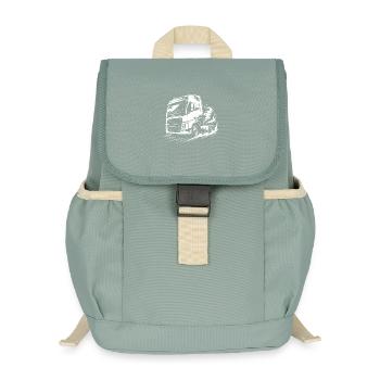 Road King Power - Kids’ Recycled Backpack - stonewash green - Front