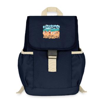 Écologie des écologues - Sac à dos enfant recyclé - bleu marine - Devant
