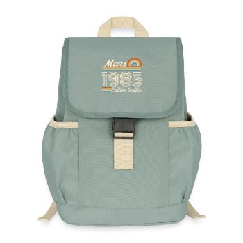 41. Geburtstagsgeschenk – Geboren im März 1985 - Kinder Recycelter Rucksack - Nebelgrün - Vorne
