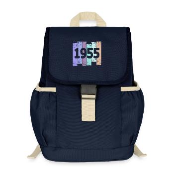 1955 - Sac à dos enfant recyclé - bleu marine - Devant