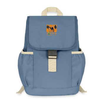 AbudhABI 2026 - Kinder Recycelter Rucksack - Blaugrau - Vorne