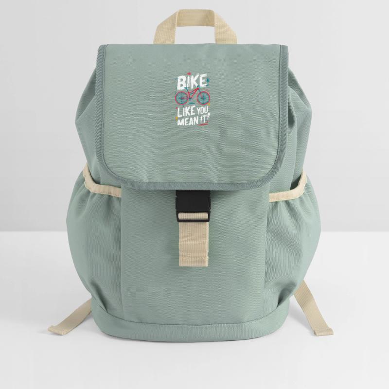 Conception dynamique de devis de vélo Sac à dos enfant recyclé
