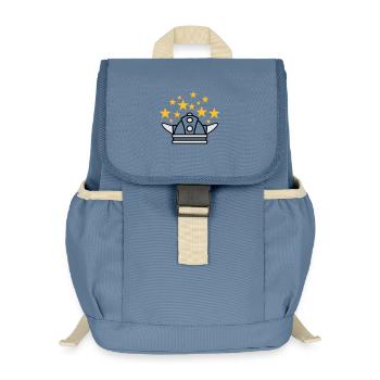 Casque de Viking - Sac à dos enfant recyclé - gris bleu - Devant