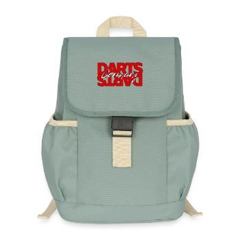 Logo de Darts Allemagne - Sac à dos enfant recyclé - vert lichen - Devant