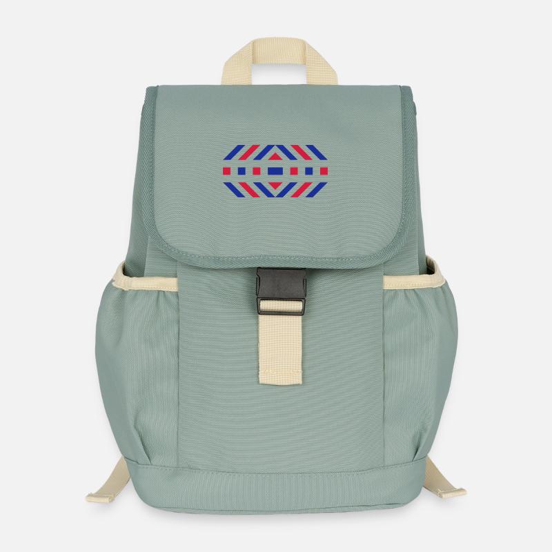 template - Kids’ Recycled Backpack - stonewash green