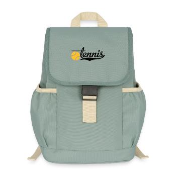 tennis - Kids’ Recycled Backpack - stonewash green - Front