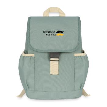 2541614 123197535 kretus35 - Kinder Recycelter Rucksack - Nebelgrün - Vorne
