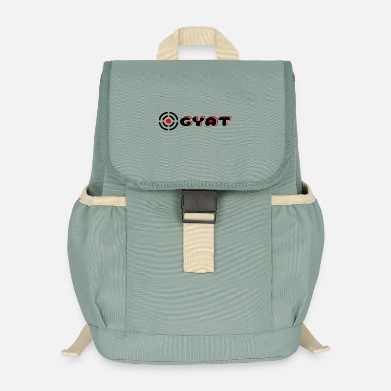 Gyat - Kinder Recycelter Rucksack - Nebelgrün