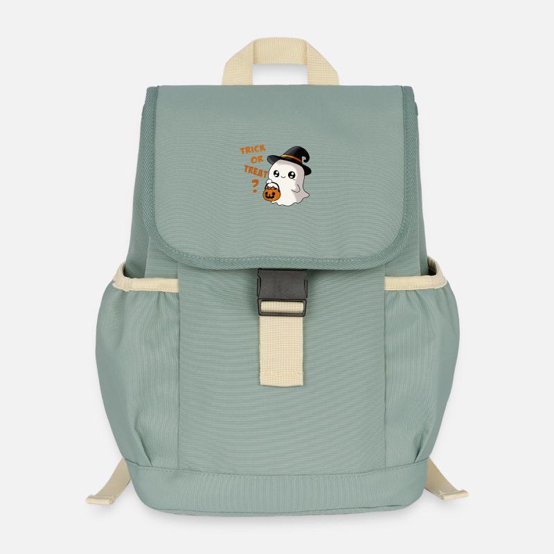 ghost - Kids’ Recycled Backpack - stonewash green