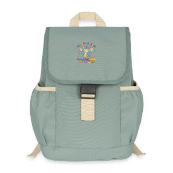 Cheers | Confetti | Go to the bar | Costume - Kids’ Recycled Backpack - stonewash green - Front