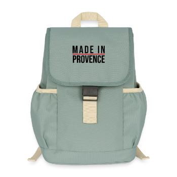 Hergestellt in der Provence - Kinder Recycelter Rucksack - Nebelgrün - Vorne